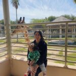 Izabelle Leite Instagram - little moments big memories 🥰🥹🧿 Alkhor Park & Zoo-Qatar