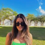 Izabelle Leite Instagram - beautiful day🌞💚🌈 Haras Pôr do Sol