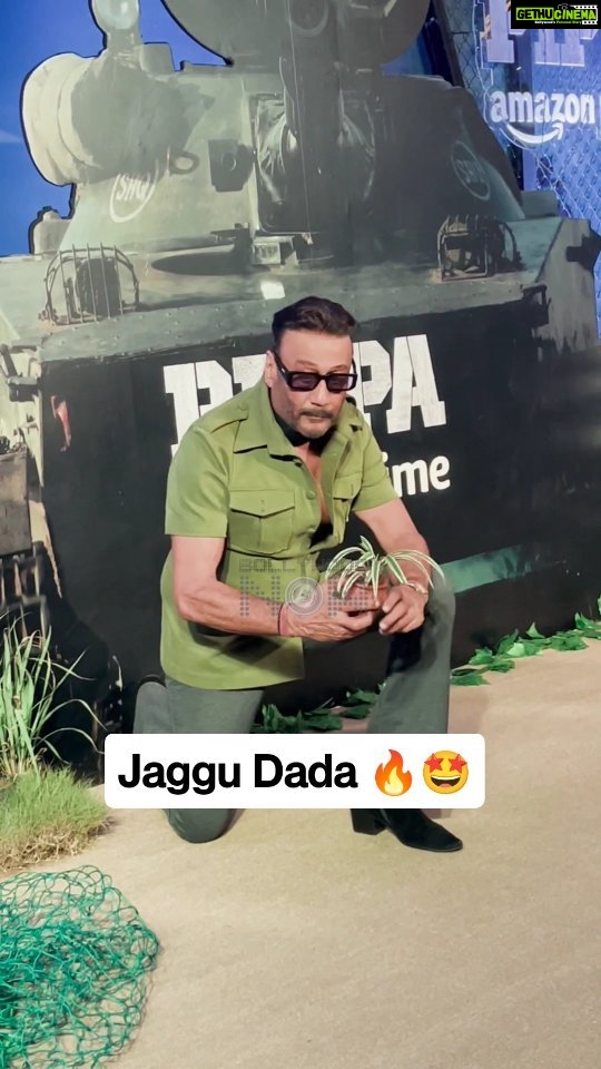 Jackie Shroff Instagram - Jackie Shroff Graces the carpet for the screening of “Pippa”!!! 🔥🤩 #jackieshroff #BollywoodNow #Pippa