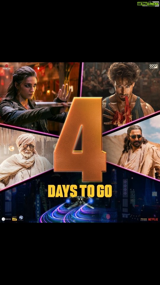 Jackky Bhagnani Instagram - Badlega "Hero" ka definition with his action. #Ganapath arriving in 4 days! @amitabhbachchan @vashubhagnani @tigerjackieshroff @kritisanon @jackkybhagnani #VikasBahl @deepshikhadeshmukh @pooja_ent @virajsawant #GoodCo @slglobal001 @zeemusiccompany @elliavrram @ziadmbakri @official.girishkulkarni @rahman_actor @shruthymenon @jameel.mumbai @pvrpictures