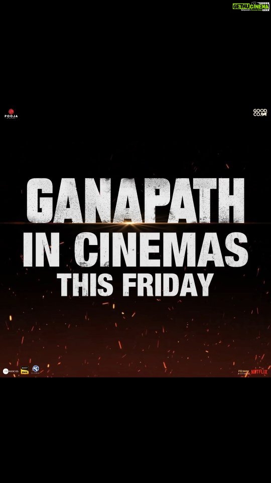 Jackky Bhagnani Instagram - Witness the POWER of Ganapath in just 5 days! 🔥#Ganapath out in theatres this friday #Ganapath in cinemas, 20th October @amitabhbachchan @vashubhagnani @tigerjackieshroff @kritisanon #VikasBahl @deepshikhadeshmukh @pooja_ent @virajsawant #GoodCo @slglobal001 @zeemusiccompany @elliavrram @ziadmbakri @official.girishkulkarni @rahman_actor @shruthymenon @jameel.mumbai @pvrpictures