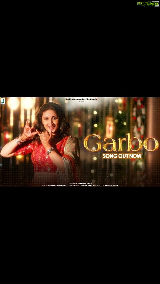 Jackky Bhagnani Instagram - It's a special moment when a song resonate with the celebratory spirit of our beautiful nation and Garbo's melodious magic does just that - written by @narendramodi himself, and sung by @dhvanibhanushali22 and composed by @tanishk_bagchi, it's here to make Navaratri celebrations extra special! ππ #Garbo Song is OUT NOW. @narendramodi @dhvanibhanushali22 @tanishk_bagchi @jjustmusic @nadeemshahofficial