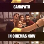 Jackky Bhagnani Instagram - Cheers to an extraordinary evening filled with inspiration and timeless memories. Hats off to the incredible team of #Ganapath. #Ganapath in cinemas now!