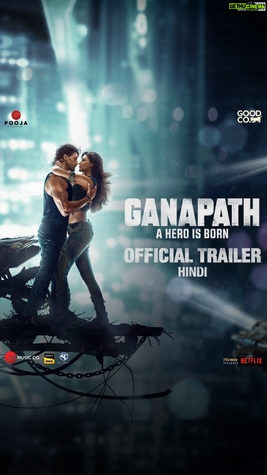Jackky Bhagnani Instagram - Our hearts are full… Thank you to all the Gang Members for this historic trailer launch! 🙌 Aap sab ne toh koi kassar nahi chhodi… ab hamari baari! Presenting the #GanapathTrailer, to the world! Link In Bio 🔗 @amitabhbachchan @vashubhagnani @tigerjackieshroff @kritisanon #VikasBahl @deepshikhadeshmukh @pooja_ent @virajsawant #GoodCo @slglobal001 @zeemusiccompany @elliavrram @ziadmbakri @official.girishkulkarni @rahman_actor @shruthymenon @jameel.mumbai @pvrpictures