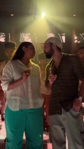 Jackky Bhagnani Instagram - Get your Chains ON!! ⛓️ have some fun do the Hum Aaye Hain Hook Step. TAG US 
We would love to see you guys enjoy and dance a little bit❤️‍🔥
@tigerjackieshroff @kritisanon @jackkybhagnani #VikasBahl
@deepshikhadeshmukh @pooja_ent @virajsawant #GoodCo @sIglobal001 @zeemusiccompany @prakritikakar @siddharthbasrur @piyush_bhagat @shaziasamji @rishabh_shetty_ @paras_omta001 @pravinshindeofficial @niyati_raval95 @nihar_dongre13 @chaosinherveins @nandika_diwedi #WhiteNoiseStudios
@pvrpictures