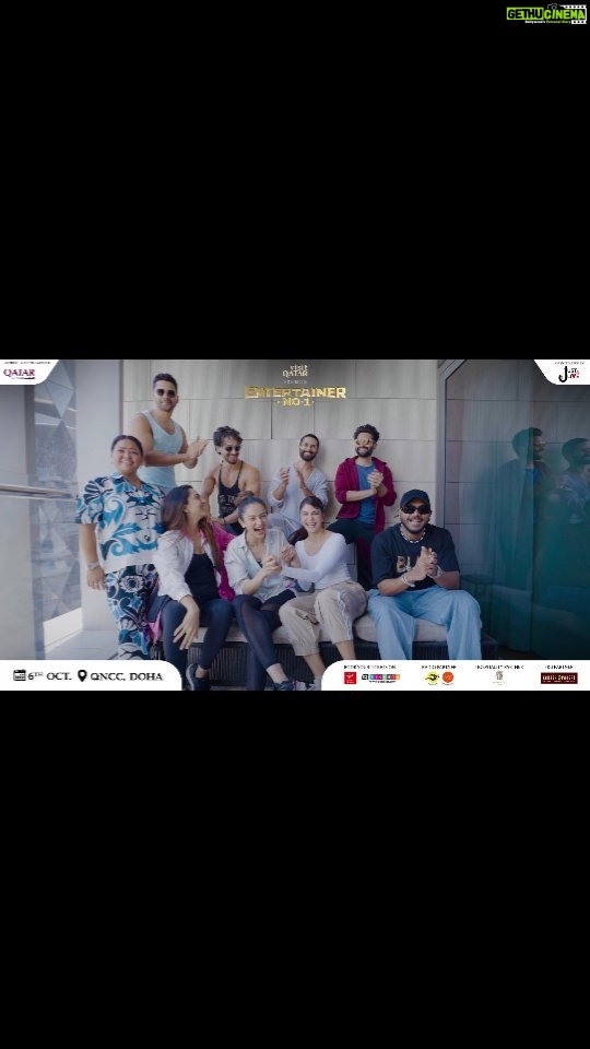 Jackky Bhagnani Instagram - Seats? Gone in a heartbeat! π Bollywood magic? About to unfold! ππ½οΈ #EntertainerNo1 β¨ ARE YOU READY, DOHA? It's a FULL HOUSE with a FULL HEART! π Thank you for all the love β₯οΈ the stage is set for Bollywood's grandest night! ππ₯ #EntertainerNo1 Experience an unforgettable night of entertainment and Bollywood magic at @visitqatar presents #EntertainerNo1, an exciting initiative by Jjust LIVEβ¨ 7PM TODAY at QNCC, Doha @varundvn @tigerjackieshroff @shahidkapoor @jackkybhagnani @rakulpreet @kiaraaliaadvani @jaquelienefernandez @bharti.laughterqueen @ifeelking @qatarairways @radioolive.qa @virginmegastoretickets @qtickets_qtr @qatarcalendar @radiosuno @shyamc26 @iloveqatar @lovindoha @qatarliving #JjustLive #EntertainerNo1 #Qatar #Doha #BollywoodNight #BollywoodMagic #QatarEvent2023 #FirstTimeInQatar #VisitQatar #Showtime #TheBigDay #TheMainEvent #BollywoodArtists #SoldOut #BollywoodStars