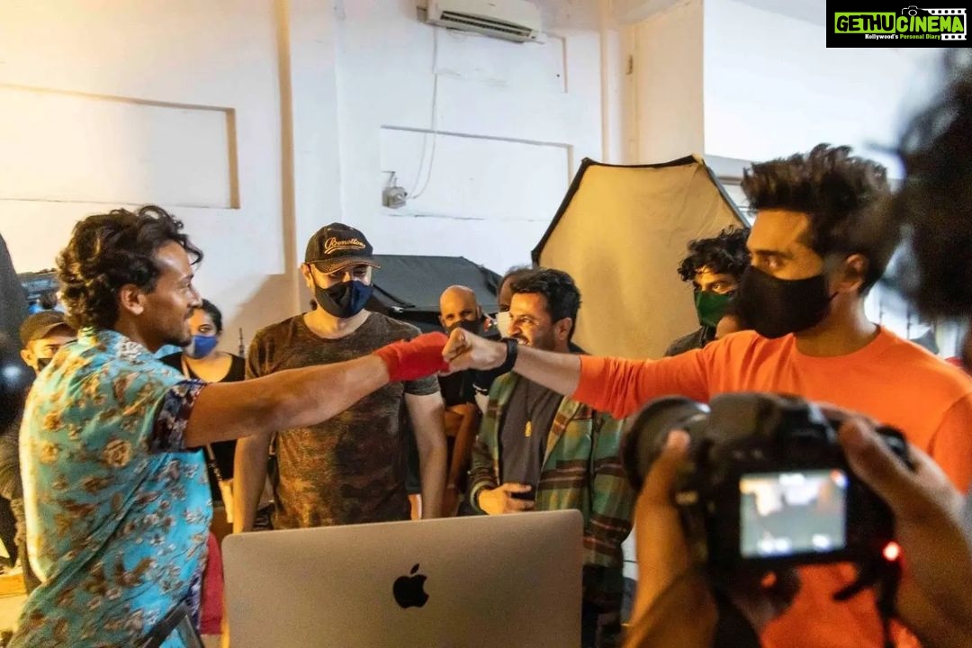 Jackky Bhagnani Instagram - The excitement is building as we approach the big day! Can’t wait to introduce you to #ganapath in theatres this Friday. 🌟