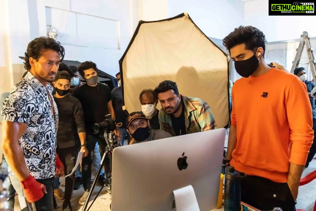 Jackky Bhagnani Instagram - The excitement is building as we approach the big day! Can’t wait to introduce you to #ganapath in theatres this Friday. 🌟