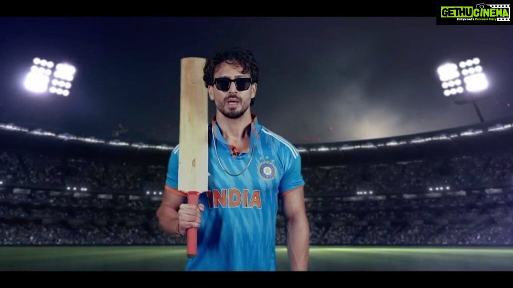 Jackky Bhagnani Instagram - Lights, Camera, ACTION! 🔥 @tigerjackieshroff is bringing the blockbuster vibes to India’s game against Australia! 🇮🇳🏏 Tune-in to #CricketLive before #INDvAUS SUN | OCT 8 | Star Sports Network #worldcuponstar