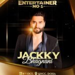 Jackky Bhagnani Instagram - For the first time ever in Doha, Bollywood magic is gonna light up the sky with its biggest stars! Join me at #EntertainerNo1, soon! Experience an unforgettable night of entertainment and Bollywood magic at @visitqatar presents #EntertainerNo1, an exciting initiative by Jjust LIVE✨ on 6th October at QNCC, Doha Seats filling fast! Get your tickets NOW: (Link In Bio) @qatarairways @radioolive.qa @virginmegastoretickets @qtickets_qtr @qatarcalendar @radiosuno @shyamc26 @iloveqatar @lovindoha @qatarliving @banyantreedoha @kailashparbatdoha #JjustLive #EntertainerNo1 #Qatar #Doha #BollywoodNight #BollywoodMagic #QatarEvent2023 #FirstTimeInQatar #VisitQatar #Search #BollywoodBash #Celebration #MegaEvent #GrandEvent
