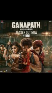 Jackky Bhagnani Instagram - Intezaar ka waqt khatam hua… aa gaye hain hum aapko apni duniya main le jaane… #Ganapath in cinemas this Dussehra, 20th Oct #GanapathTeaser @amitabhbachchan #vikasbahl @virajsawant #GoodCo @slglobal001 @zeemusiccompany @elliavrram @ziadmbakri @official.girishkulkarni @rahman_actor @shruthymenon @jameel.mumbai @pvrpictures