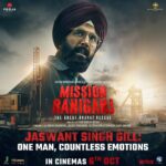 Jackky Bhagnani Instagram - A brave-heart, a daredevil, a fearless soul, a hero... Sardar Jaswant Singh Gill’s bravery was beyond words. #MissionRaniganjTrailer out now. Watch the story of Bharat’s true hero with #MissionRaniganj in cinemas on 6th October! @akshaykumar @vashubhagnani @parineetichopra @tinudesaiofficial @deepshikhadeshmukh @ajay_kapoor_ @ravikishann @kumudkmishra @pavanrajmalhotra @badolavarun #RajeshSharma @dibyenduofficial @virendrasaxenna07 @jameel.mumbai @mukeshsbhatt @ananthmahadevanofficial #ShishirSharma #SudhirPandey #BachanPachera #OmkarDasManikpuri @Kingrani.Deepak @pooja_ent @jjustmusicofficial @pvrpictures @slglobal001