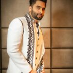 Jackky Bhagnani Instagram - Channeling those festive vibes in style! #StyleWithJB Outfit @adityasachdevamen Shoes @dmodotofficial Styled by @anshikaav Assisted by @bhatia_tanisha HMU @luv_hans77 Shot by @deepak_das_photography