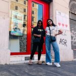 Janani Ashok Kumar Instagram – It all started like this..! 
I mean do we even look tired after all the transits & longer flights? 🤭 Roma-Quartiere San Giovanni