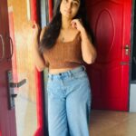 Janani Ashok Kumar Instagram – One Denim & a million crop tops kinda girl 😅 Chennai, India