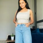 Janani Ashok Kumar Instagram – One Denim & a million crop tops kinda girl 😅 Chennai, India
