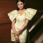 Janki Bodiwala Instagram - #vash success par-tay💚 . Makeup:- @richa_dave Hair:- @prarthidave Styled by:- @idivyeshtalaviya Wearing:- @vesture.sk Jewellery:- @equiivalence 📸:- @kishansoni_photography Styling Asst:- @styledbydivyesh @vaidehi1312