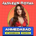 Jasleen Royal Instagram - Ahmedabad, I'm coming to your city! 🎡✨Catch me at Zomaland on 25th November! I can't wait to see you! Book your tickets now on the Zomato app! 🎟️ #zomaland #ahmedabad