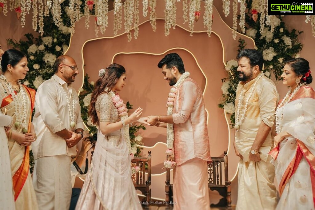 Jayaram Instagram - One of the most happiest moments in my life Wishing my Kanamma & little all the happiness in life ❤