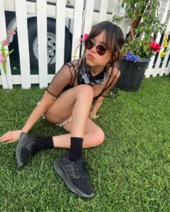 Jenna Ortega Instagram - home ❤️! #createdwithadidas #adidassportswear