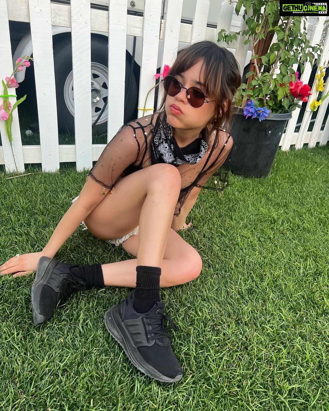 Jenna Ortega - 9.9 Million Likes - home ā¤ļø! #createdwithadidas #adidassportswear