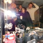 Jenna Ortega Instagram - Backstage at snl. Such a cool experience. I’m just feeling really grateful towards everyone who played a part in making it happen, the funny people in New York, my beautiful hmu team. Crazy time