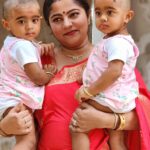 Jhilik Bhattacharjee Instagram – If you think my hands are full you should see my heart….. My MannyBanny 💗💗