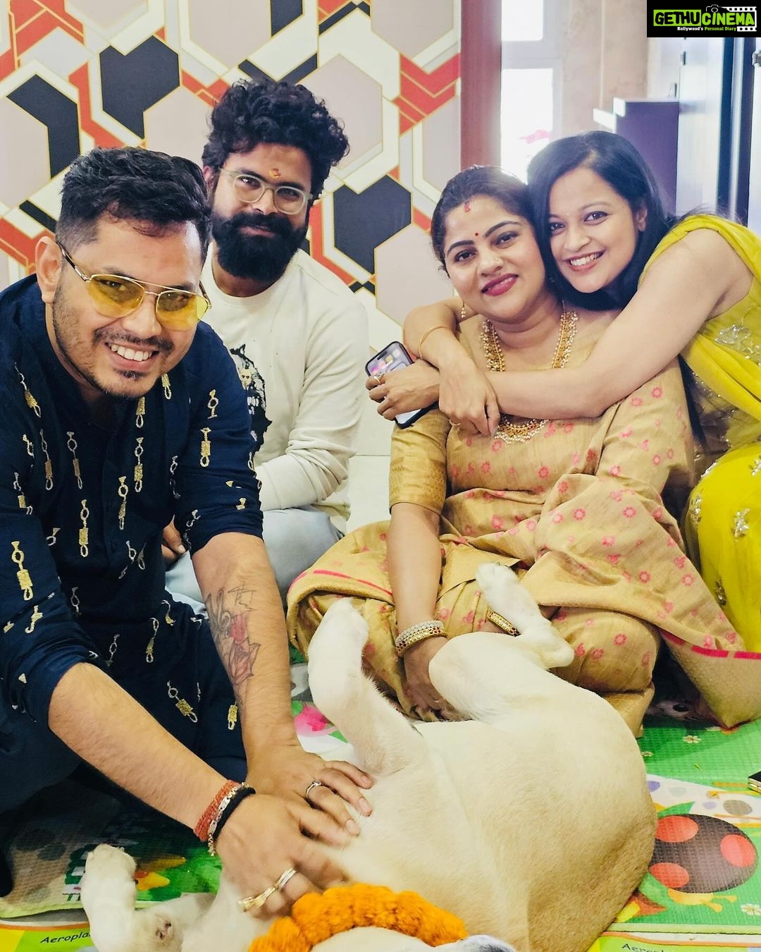 Jhilik Bhattacharjee Instagram - Cheers to two amazing years of creativity, passion, and countless memorable moments at @jhilikmotionpictures ๐๐ฌ congratulations my dearest friend @jhilikbhattacharjeeofficial Hereโs to many more successful years ahead! ๐ฅ #Celebration #CreativeJourney @priyachoudhuryofficial @sambitjn_official @panda._.alisha @anil._.panigrahi @lobu._.babe @dipanwit_