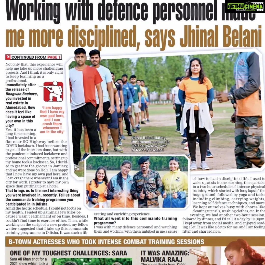 Jinal Belani Instagram - Completed 42 days of commando training.. never thought I would be able to stay that long, but I did😅 I feel more Evolved and enriched. So many mental blocks have blown away. -made new friends, met so many people. - workedout for 6 hours a day - Learnt how to drink Nariyal pani directly, without a straw 😎 - Learnt swimming 😃 - sorting out 10 images to post here, was the most difficult task. My phone is full of memories and heart is full of love. ❤️ @vipulkrawal sir thank you for recommending this and all your guidance and support.