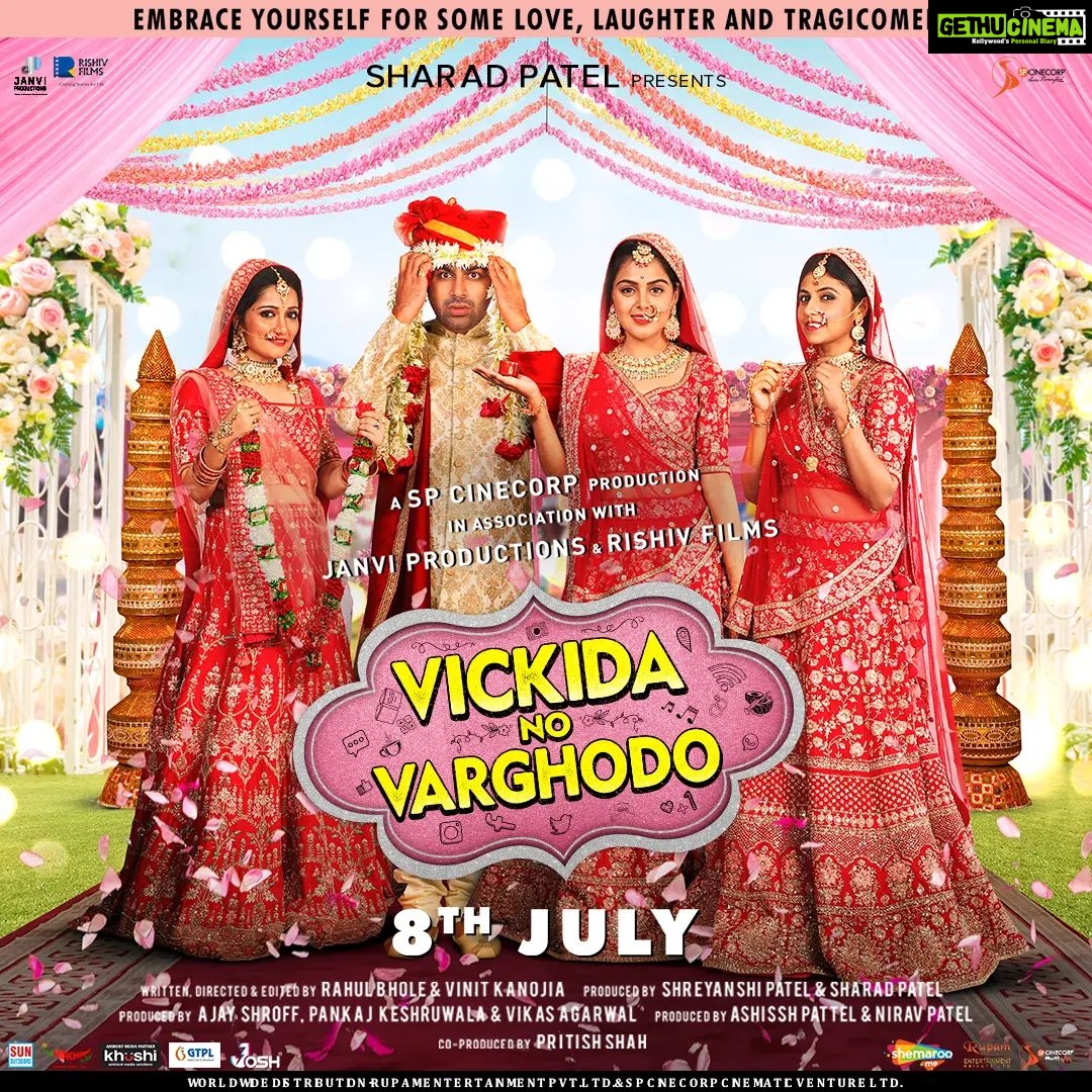 Jinal Belani Instagram - Hey guys , extremely happy to share with you all that the poster of my film #vickidanovarghodo is out now. The wait for the trailer will also be over in a few hours . Stay tuned #traileroutsoon. @TheSharadPatel Presents A @SPcinecorp Production In Association With #JanviProductions& @rishivfilms #VickidaNoVarghodo Starring @Malhar028 @Monal_Gajjar @manasirachh @jhinalbelani Written, Directed & Edited By @Rahul_Bhole11 & @KanojiaVinit Produced By @Shreyanshi.Patel& @TheSharadPatel Produced By #PankajKeshruwala #AjayShroff @VikasAkaVicky @ashishcpatel84 @niravpatel199 Co-Produced By @Pritish_Shah Associate Producer @sharvilkatwala Music Director @amarkhandha Post Producer @bhavikakarwarkar @shemarooguj @shemaroome #SaveTheDate #SPCinecorp #MalharThakar #SharadPatel #ShreyanshiPatel #GujaratiFilm #Varghodo #Film #NextFilm #BigFilmAlert #Gujarati #વિકીડાનોવરઘોડો #releasing8thjuly2022 @harit_2003 @asopalav @storetheapparel @bharatmatrimony @waghbakritea.official @sosyoworld @coffeebydibella @lapinozgujarat @lapinozpizzaindia @khushiambientmedia @gtplhathway @mirchibaroda @mirchigujarati @sun_outdoors@bookmyshowin @thecomedyfactoryindia @meraki.solutions @theconnplex @joshapp.gujarati @officialjoshapp @young.indians @suncityclub_baroda