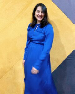 Jinal Belani Instagram - 💙 All Smiles 💙
💙Cause we are in Third week 💙 #bhagwanbachave
👗- @kinjal.prajapati136 @valleygirl_clotthing_bykinjal
📸 - @sneak.peekssss
At @frizbee.sbr