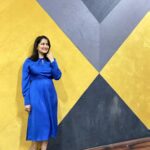Jinal Belani Instagram - 💙 All Smiles 💙 💙Cause we are in Third week 💙 #bhagwanbachave 👗- @kinjal.prajapati136 @valleygirl_clotthing_bykinjal 📸 - @sneak.peekssss At @frizbee.sbr