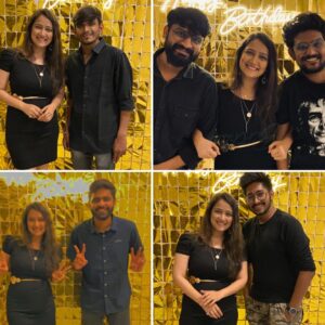 Jinal Belani Instagram - I am happiest around my Birthday 😅 
This birthday was with family, extended family and friends who are slowly becoming family. 💖

I feel blessed. Trust me, each birthday the question remains the same; 'Do I even deserve this much love.?' :)
 Thank you folks for making my day so so so special. I shall cherish these memories forever.

Don't forget to watch birthday special dance at the end 😅 

Thank you guys @bhaumiksampat @myrjcharmy @mansoo_57 @bimalpatelofficial @djhardknoxindia  @himalrupera @dhrupall @henil.gandhi @vickyjoshi007 @_bhavya.doshi_ @deep_dholakia @_.joel_khethavath._ @dipakshekhar @manisha @sneak.peekssss @mankalbel @belanimansi @hardikace29 @urvi_vasani @ishan_mehta @_hem_04 Love you all ❤️

Thank you everyone for taking a moment out of your life and wishing me. 
🙏🏻 GRATEFUL 💐