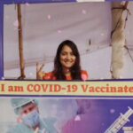 Jinal Belani Instagram - I am vaccinated 😁 Song in the Background is just for Fun (Also, Vaccine lagvane ke baad kuch aisa hi feel hua) 😜