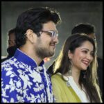 Jinal Belani Instagram - Tari Sathe 💞🌟🎉 @bhavyagandhi97 . . . . .#tarisathe . . .@tarisaathe @ubikafilmsvision @rakeshkshah26 @makeupbyrashid @surajkdp