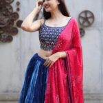 Jolly Rathod Instagram – 💙💙❤️❤️
Nothing beats Indian…

👗 : @studio_amaya 
📸 : @badal_patel52 
💎 : @the_beta_girl 
Styled by : @stylebystutea Ahmedabad, India