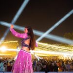 Jolly Rathod Instagram – The epic night that was yesterday!!!🩷✨
#Day5..
Loved the energy at Alphonso Party Plot..
📸 : @tanmaybhavsar_photography 

Wearing : @jinals_couture 
Muah : @divya_makeover_27 
Styled by : @stylebystutea Ahmedabad, India