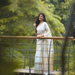 Jolly Rathod Instagram - 😌🫶🏻 Saree : @anmolbyankoorshukla Jewellery : @the_beta_girl Clicked by : @tanmaybhavsar_photography Ahmedabad, India