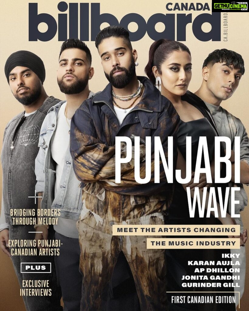Jonita Gandhi Instagram - Those of you who really know me will know how much the younger, nerdy, moustached version of myself would be screaming seeing this right now! Huge moment for South Asians everywhere. All I gotta say for now is that I am so proud to be Indian, to have been brought up in Canada, to be Punjabi, and to be a woman! ♥️ @billboardca @91northrecords