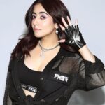Jonita Gandhi Instagram - Silent observer, avid listener.👂🏼 Keep talking 😇 Styled by @saumyathakur #styledbysaums Outfit @fkns_by_narendrakumar Stockings @theatre.xyz Boots @londonrag_in Accessories @dripproject.co Intern @snehalkorate On set @sethmuskaan Photographer @amey_ghatge Hair @dwyessh_hairwizard Makeup @zoyamakeupandhair
