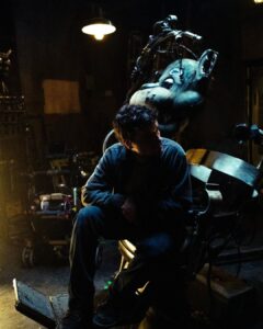 Josh Hutcherson Instagram - I’m beyond happy and proud of @fnafmovie and the whole team behind bringing it to life!! Thank you all for watching this maddness and giving it so much love❤️here’s some moments from the shoot
