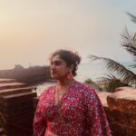 Jovika vijaykumar Instagram - goa day: two Part IV {last part} ~ ~ ~ ~ ~ ~ ~ ~ ~ ~ ~ ~ Tags ❤️‍🔥 #photooftheday #photoshoot #photography #explorepage #fyp #instadaily #instagood Aguada Fort, Goa, India