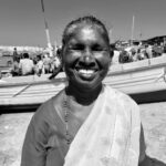 Jovika vijaykumar Instagram - This sweet lady from Kerala’s name is Muthamma and she loves singing and dancing to MGR songs, she comes from a family of fishermen and works along the Vizhinjam International harbour. Vizhinjam International Seaport