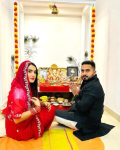 Kaavya Singh Instagram - #happydiwali 2023🧿🪔🪔