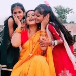 Kajal Raghwani Instagram - Three cuties in one frame ❤️✨️🧿☘️ aayushimishra2237 @chahat_raj112 . . . . . . . . . . . #kajalraghwani #kajalraghwanisworld #love #peace #masti #fun #enjoy #happiness #reels #reelsinstagram #❤️
