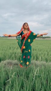 Kajal Raghwani Instagram - Jai chhathi maiya ☘️🙏