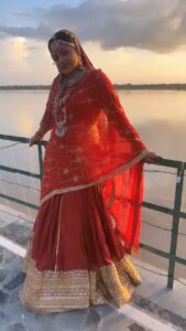 Kajal Yadav Instagram - Hamara laaz agega 🙈🤫🦋😍 #bhojpuri #reels #bhojpurireels #kajalyadav #bridalstyle