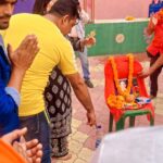 Kajal Yadav Instagram - On set “Khilauna “ #puja #onset #bhojpuri #kajalyadav 📸😇🫶♥️