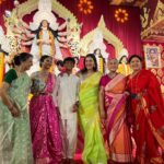 Kajol Instagram - Day 2 and the madness continues .. so many people being fed, praying and all with family .. it’s an experience! Love our pujas for all of it . #durgaashtami #durgapuja #itsallaboutfaith
