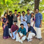 Kalyani Anil Instagram - IVANONAM’23🌼Final Year Onam. Putting an end to onam post🌺🌼 #marivanious Mar Ivanios College